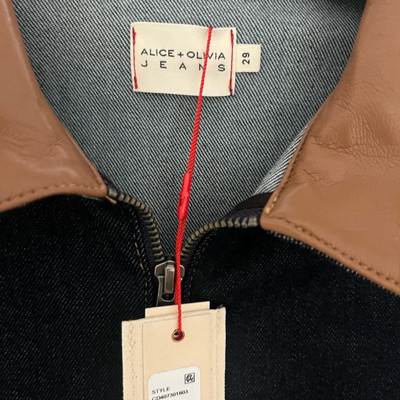 Alice + Olivia Black and Brown Jumpsuit - Picture 7 of 9